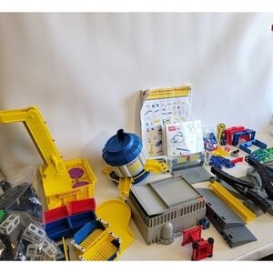 Rokenbok Monorail Depot Elevation Station Crane Hopper Set Instruction‎ Booklet